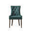 2 chaises de salle à manger en velours pour la chambre, 2, coussins rembourrés, système de support sinueux, 40 rembourrage en mousse, profondeur de 22 pouces