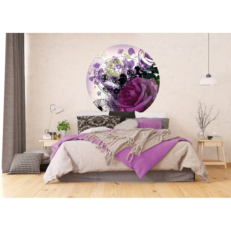 Peel & Stick Floral Wall Mural