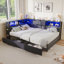 Upholstered Linen Daybed-323352529-323352535