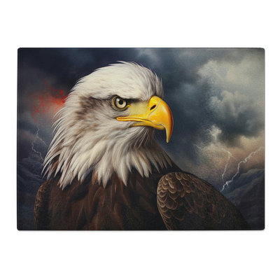 Eagle Photograph 8K  Glass Chopping Board