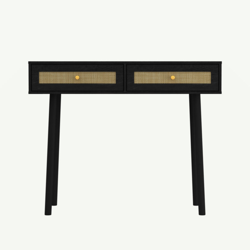 Camrin 34.65'' Console Table, Black