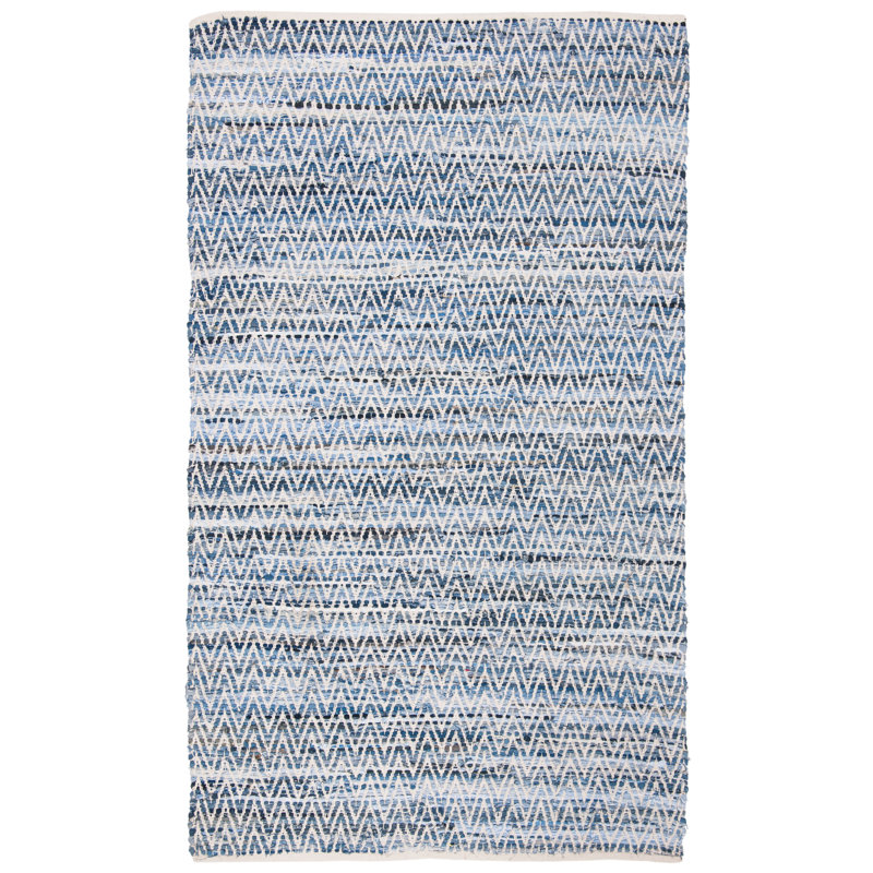 Montauk Hand Woven Performance Chevron Rug, Rectangle 5' x 8'