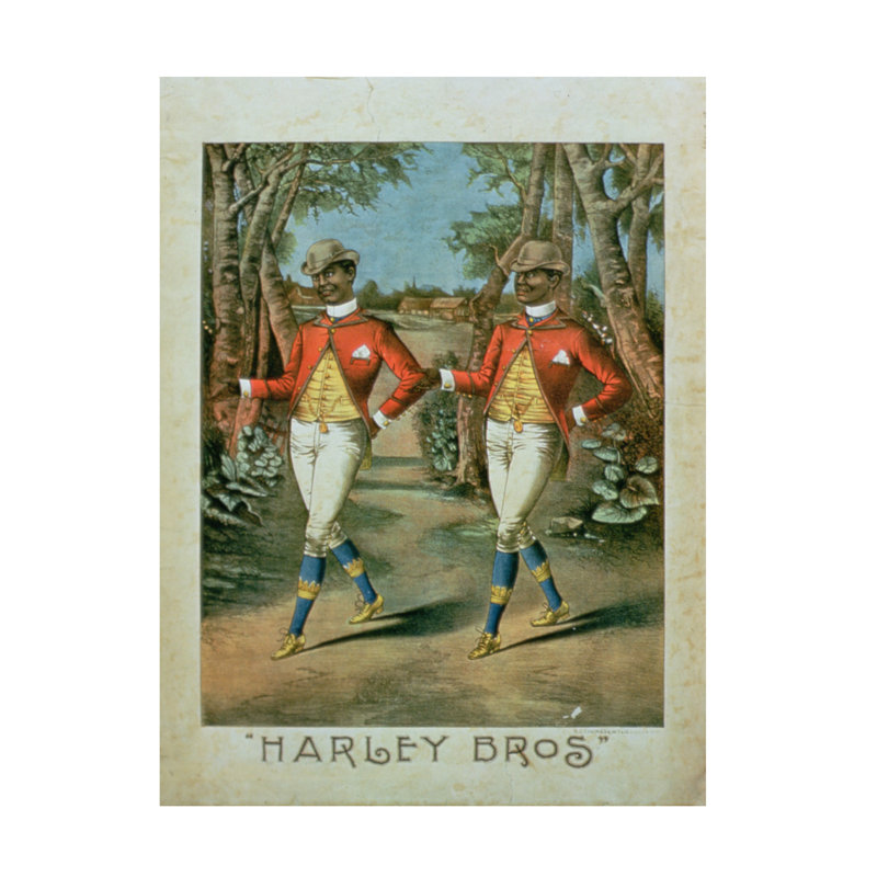 Art américain sur toile Theharley Brothers, H 24 po x l 18 po