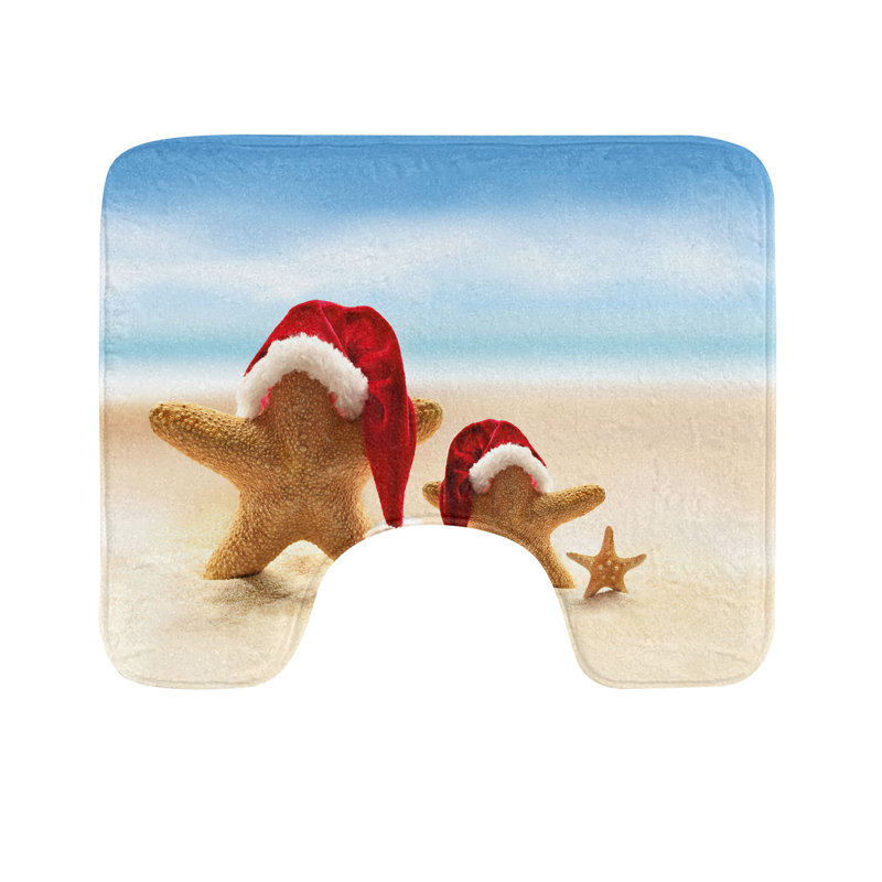 Tapis de salle de bain en U Christmas
