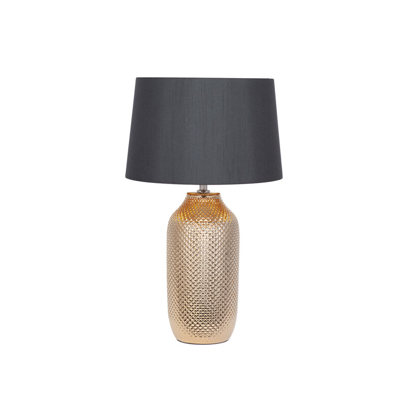 Soler Ceramic Table Lamp, Gold