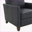 Fauteuils inclinables, Fauteuil inclinable moderne | Collection Pablo | Bleu marine | Similicuir