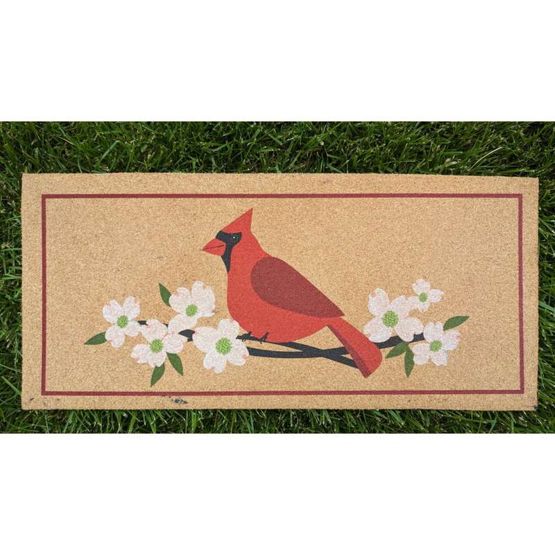 Paillasson Spring Holiday Classic Cardinal