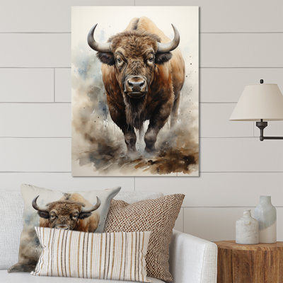 " Buffalo Majestic Bison "