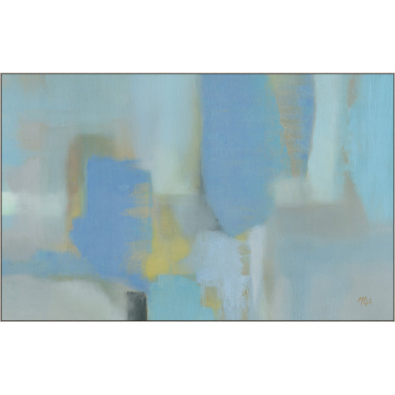 «Whisper in the Light», peinture sur toile à cadre flottant