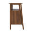 Grand support pour tourne-disque de 55 pouces, table tournante Mid-Century pouvant contenir jusqu'à 450 albums