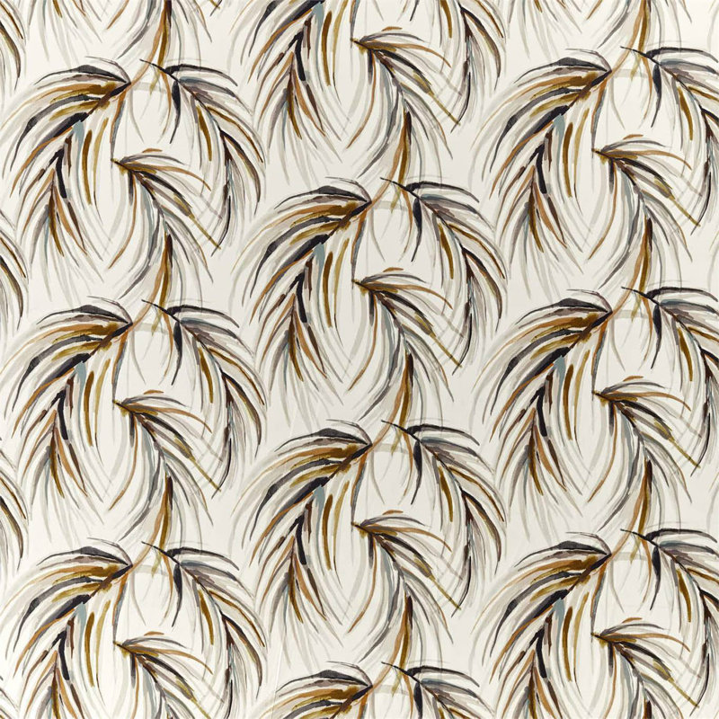 Alvaro Fabric, Honey/Slate/Topaz