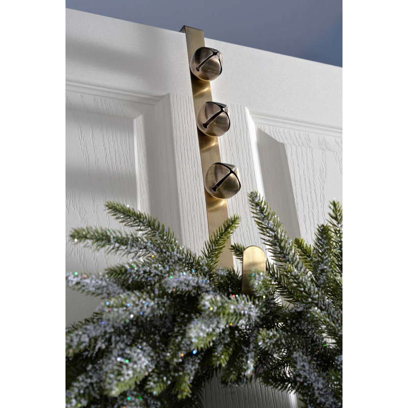 13cm Wreath Hanger, Antique Gold