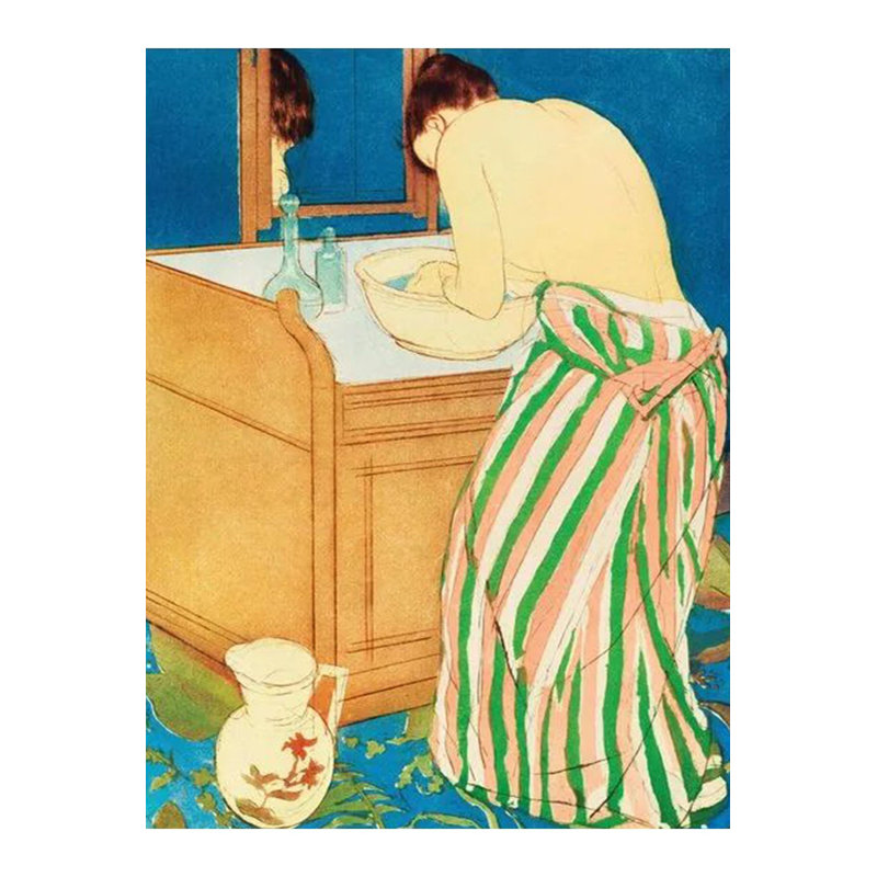 Tapis décoratif pour femme, Sous-tapis rectangulaire 5 pi 1 po x 7 pi 7 po inc