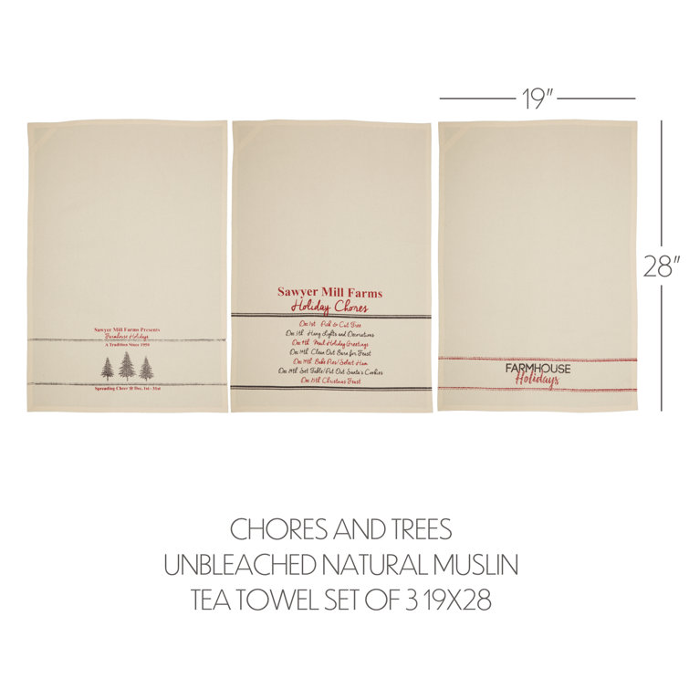 Tree Farm Dish Towels (Set of 3)