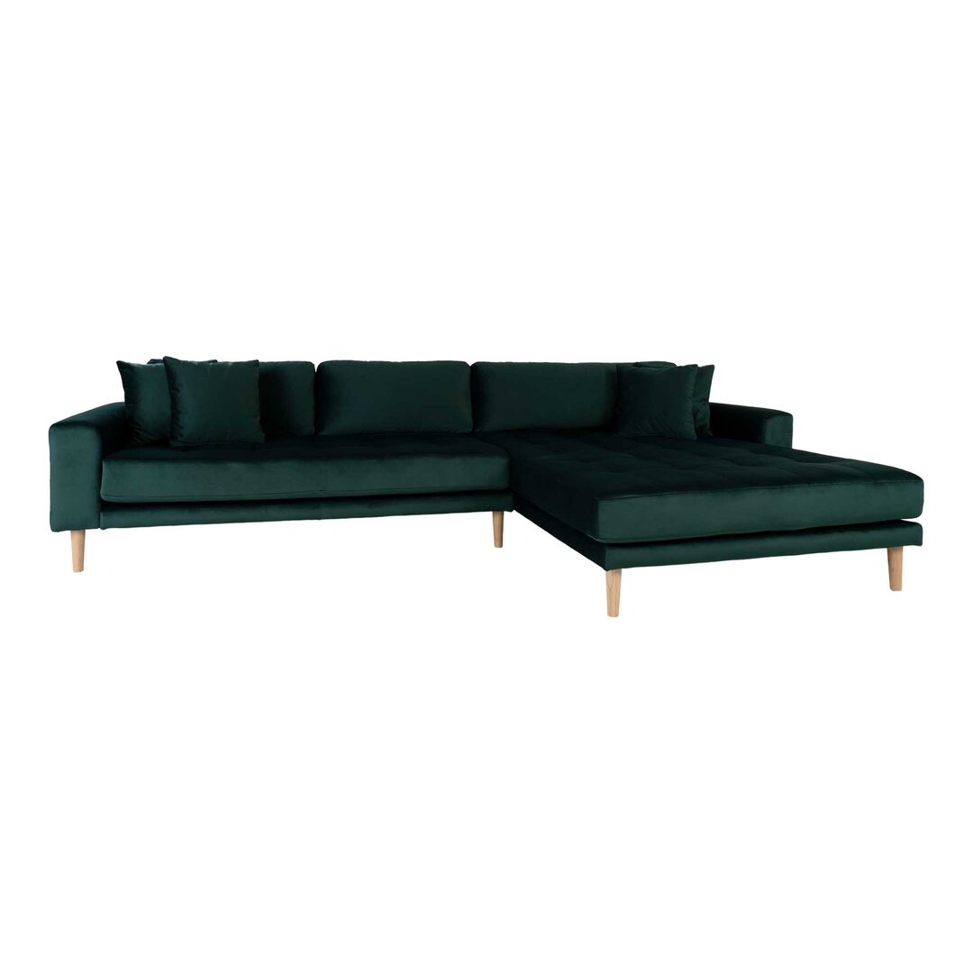 Ecksofa Middlebrooks aus Samt