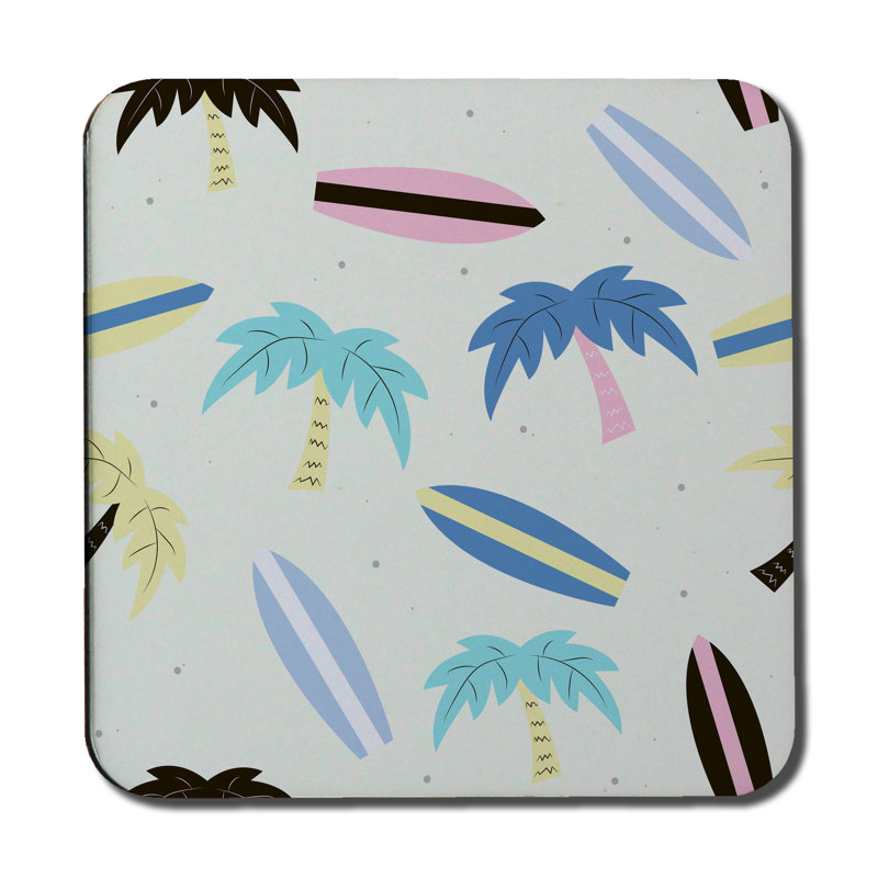 Square 6 Piece Coaster Set