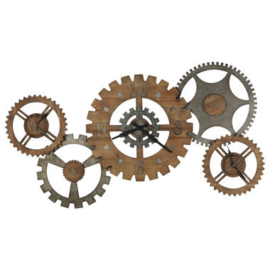 Gear Clock  Upscale Prints