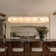 14-Light 54" Dimmable Abalaster Chandelier with Abalaster Accents (Bulbs Included)