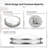 Nevile 2PK Double Rings Dimmable LED Flush Mount Ceiling Light for Kitchen,Hallway,Bedroom-841358577