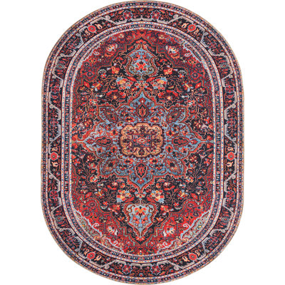 Mauri Chenille Oriental Indoor Rug