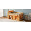 Lit mezzanine double avec rangement, tête de lit avec lumière DEL, naturel-1229856673-1229856678