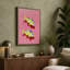 Twin Fish In Motion Modern - Print-136806212-136806211