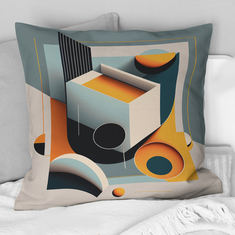 Coussin Minimal Bauhaus Dimensions I - Abstract