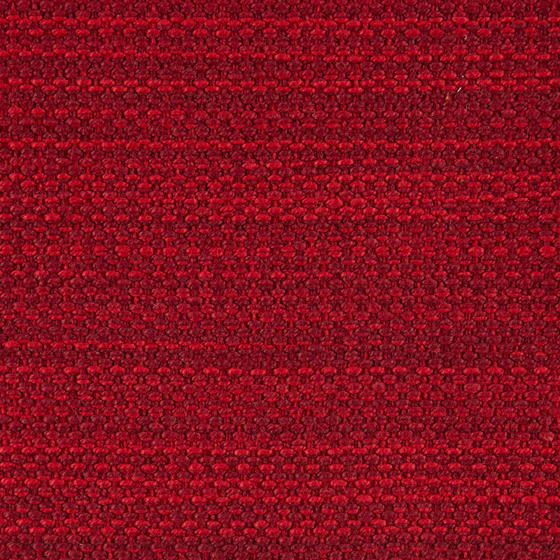 Ensemble de napperons en coton Wieland, Bois rouge, À rayures