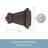 Richmond Adjustable 0.63" Single Curtain Rod-882195140-895105785