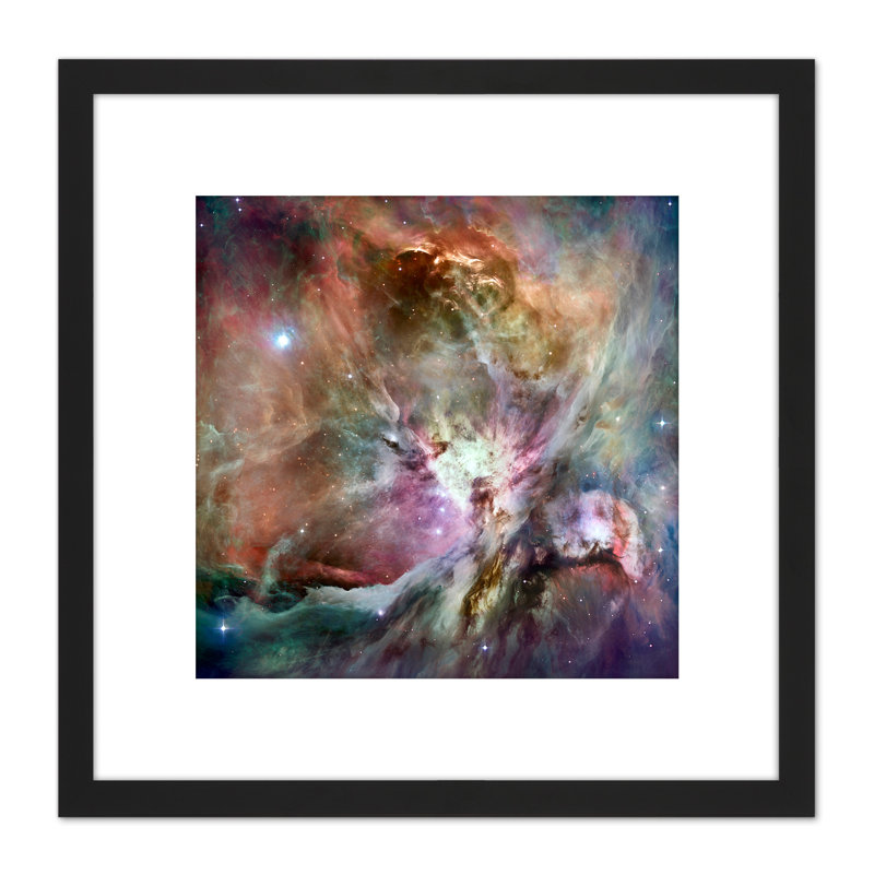 Orion Nebula Spitzer Space - Single Picture Frame Print