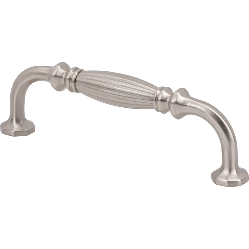 Roscato Pull, Unlacquered Brass, 3 3/4"