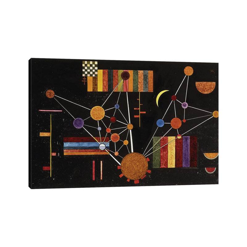 Network Seen From Above, No.231 by Wassily Kandinsky - Wrapped Canvas Gallery-Wrapped Canvas Giclée, 66.04 cm H x 101.6 cm W