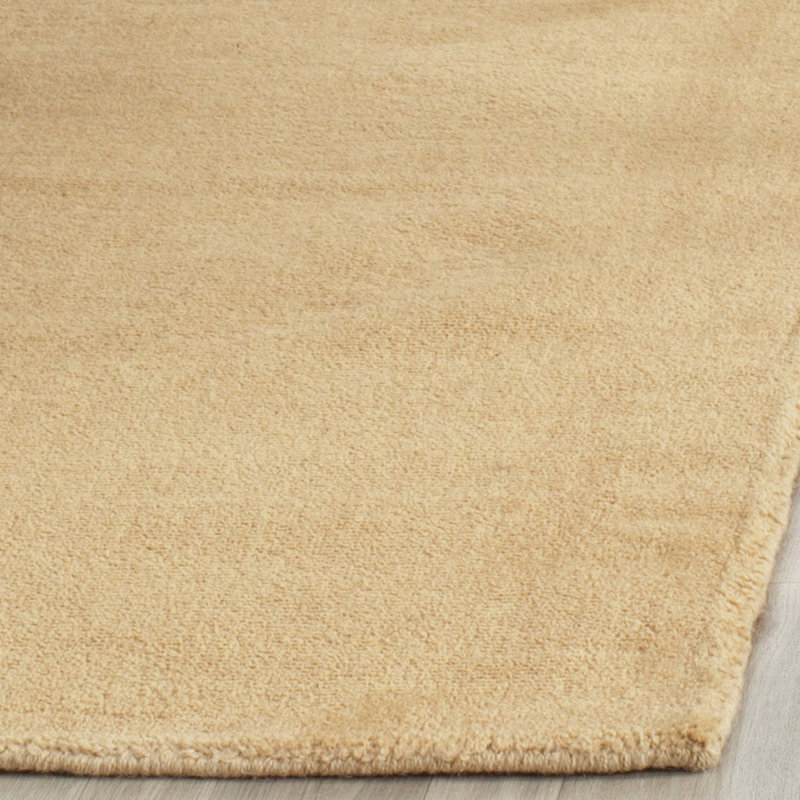 Tapis beige en laine Moreau, Tapis de couloir 2 pi 3 po x 10 pi