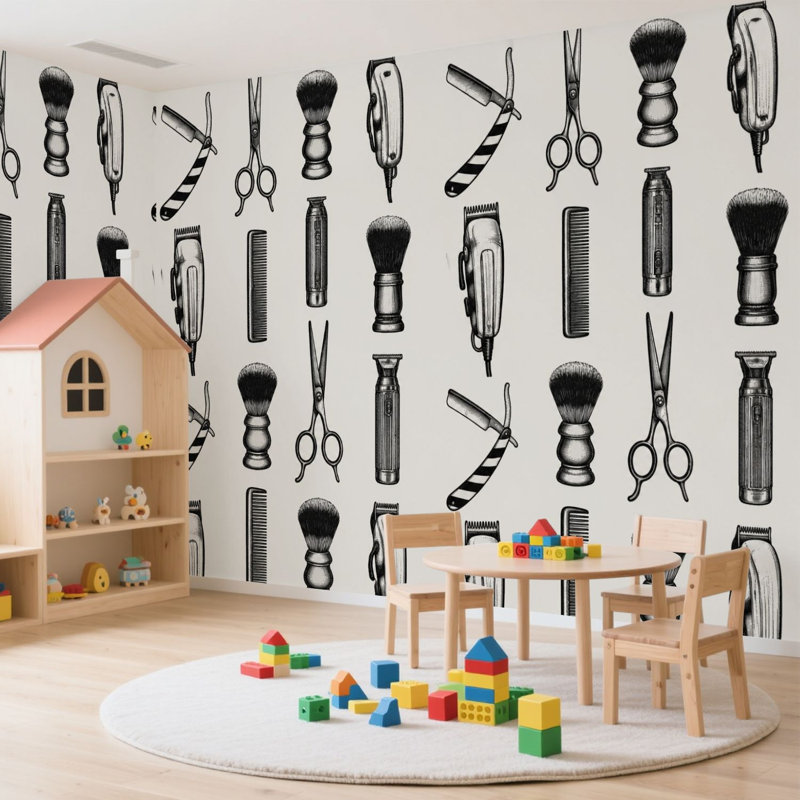 Papier peint adhésif auto-adhésif moderne pour la chambre à coucher Peel and Stick L 100 po x l 144 po