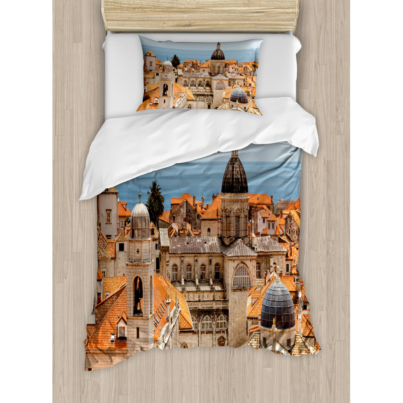 Eclectic Duvet Cover, Twin Duvet Cover + 1 Pillow Sham