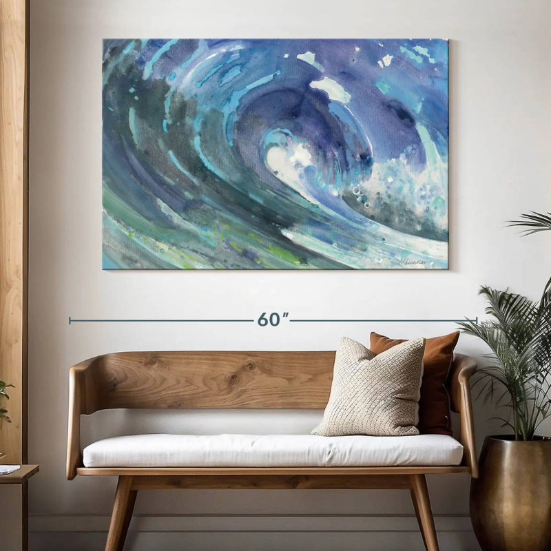 Senne Wave Curl, H 34 po x l 51 po