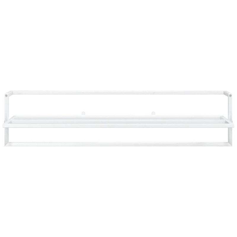 Brandarius Wall Towel Rack, White