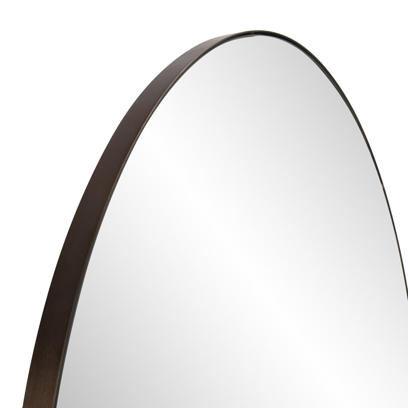 Miroir Annastaziah Van Buren, Laiton brossé