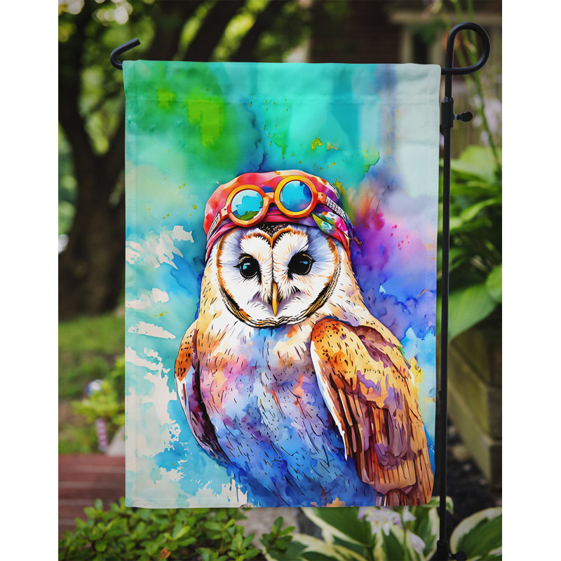 Drapeau de jardin hippie