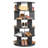 5-Tier Rotating Shoe Rack Tower 360° Spinning Shoe Display Carousel Black