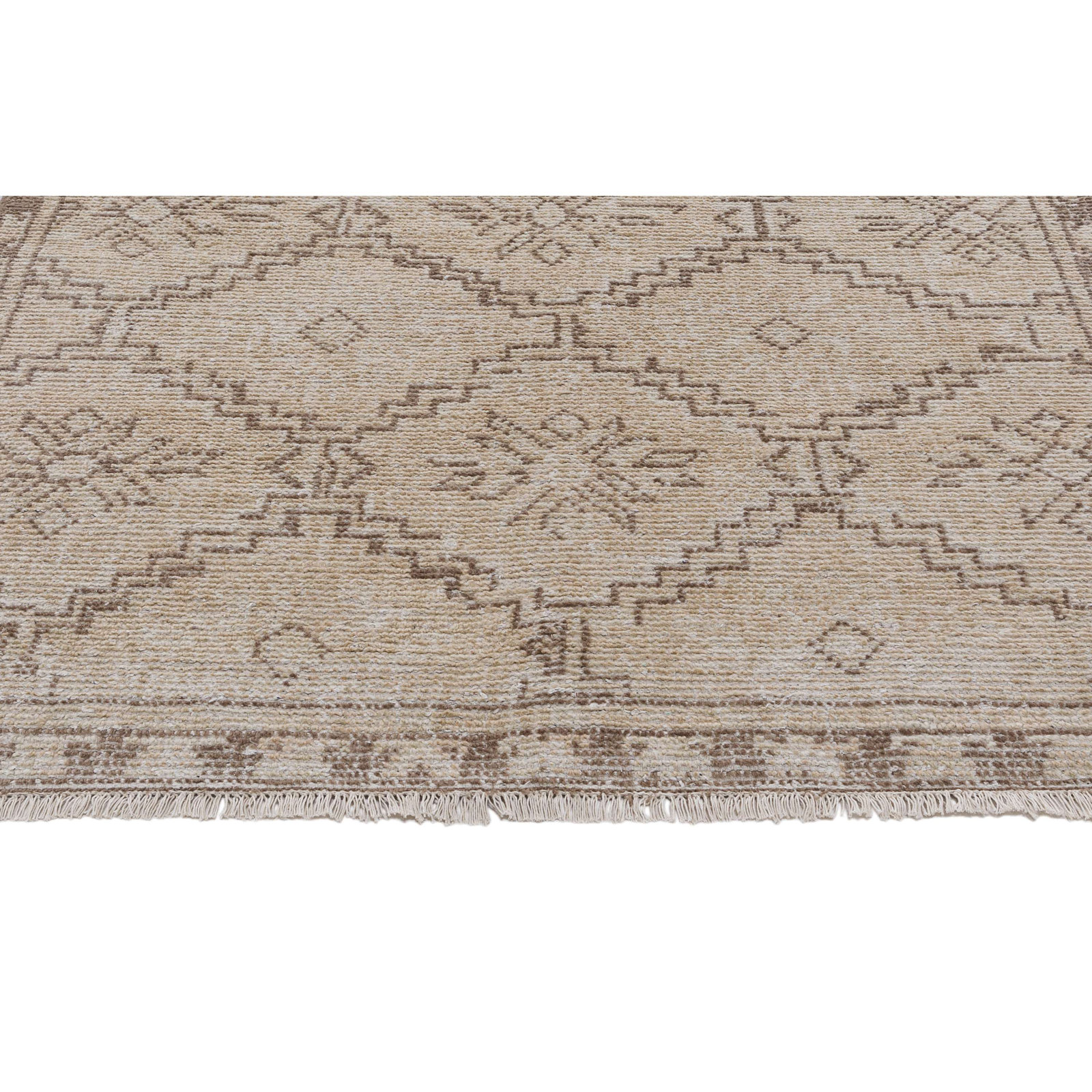 Hand-Knotted Oriental Wool Rug, Rectangle 5' x 8'