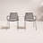Vashon Outdoor Stacking Dining Armchair with Cushions-1041240532