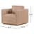 Calabrese Upholstered Swivel Accent Chair-1565315615