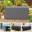 Couvre-boîte de rangement imperméable pour terrasse