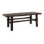 Table basse rectangulaire en bois d'orme récupéré Fostoria-1771167327