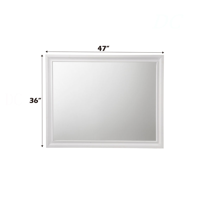 Miroir Naima, Blanc