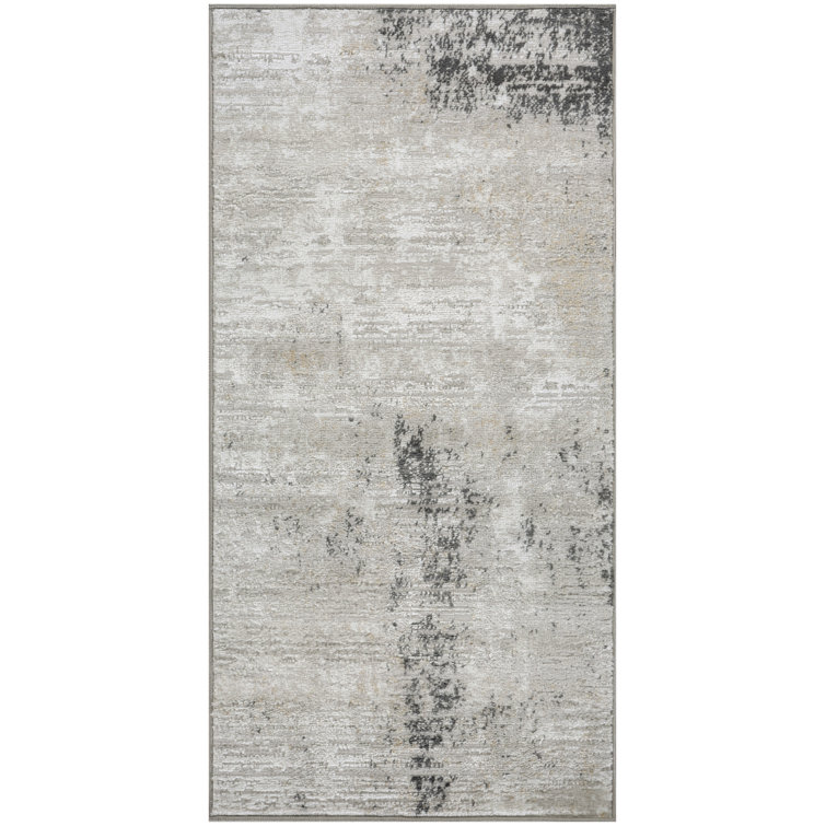 Lafever  Grey Charcoal Modern Indoor Rug