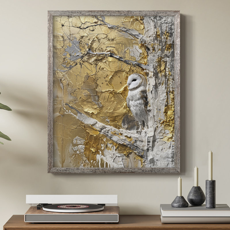 ANIMALS Series L XXVII, reproduction encadrée - bois massif, H 30 po x l 24 po