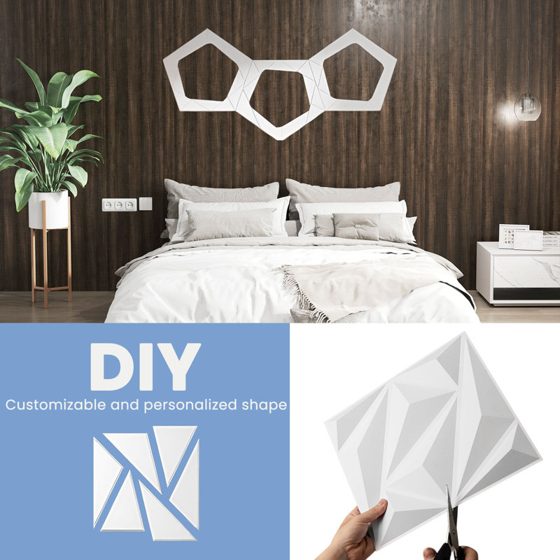 50-Pack 3D Wall Panel