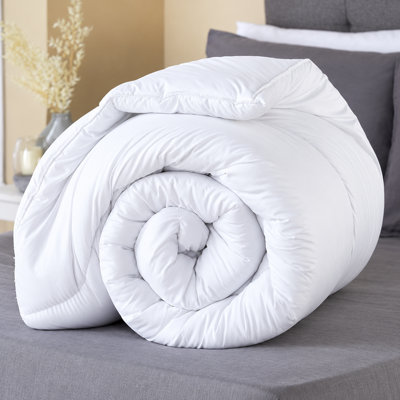 Anti-Allergy Hollowfibre Duvet 10.5 Tog – All Seasons Soft, Lightweight & Breathable Bedding Quilt